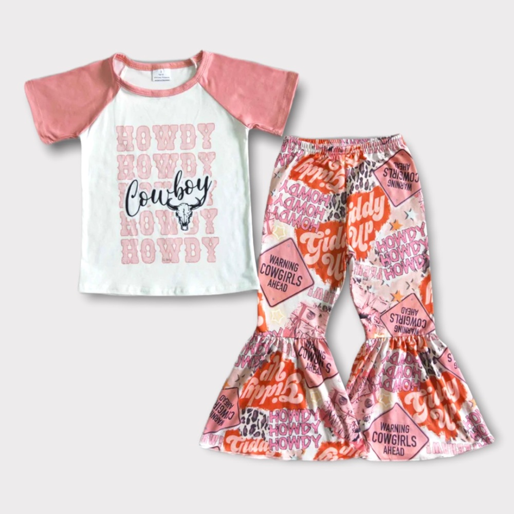 Boutique Girls Punchy Western Outfit